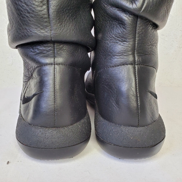 Nike W Roshe Two 2 Hi Flynit Black Black Sneaker Shoes Boots RARE - Picture 5 of 12